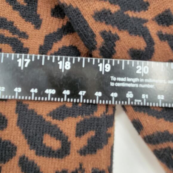 Josephine‎ Chaus Women's Animal Print Cardigan Size Small - Picture 9 of 9